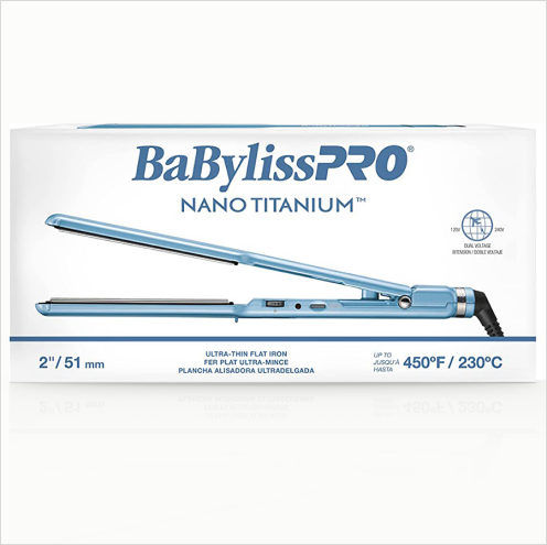 Babyliss Pro on sale nano titanium flat iron