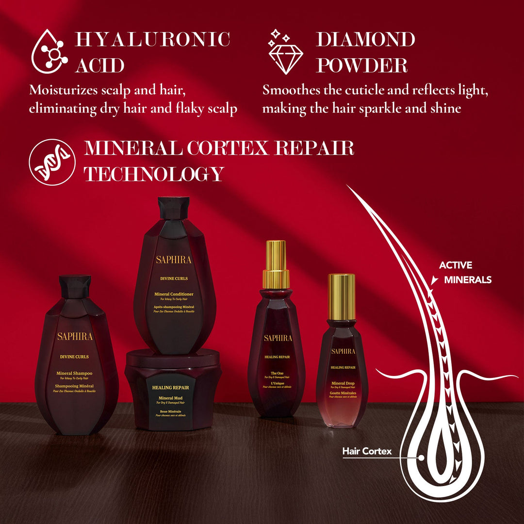 Healing Repair Kit (shampoo,Mud,The one)