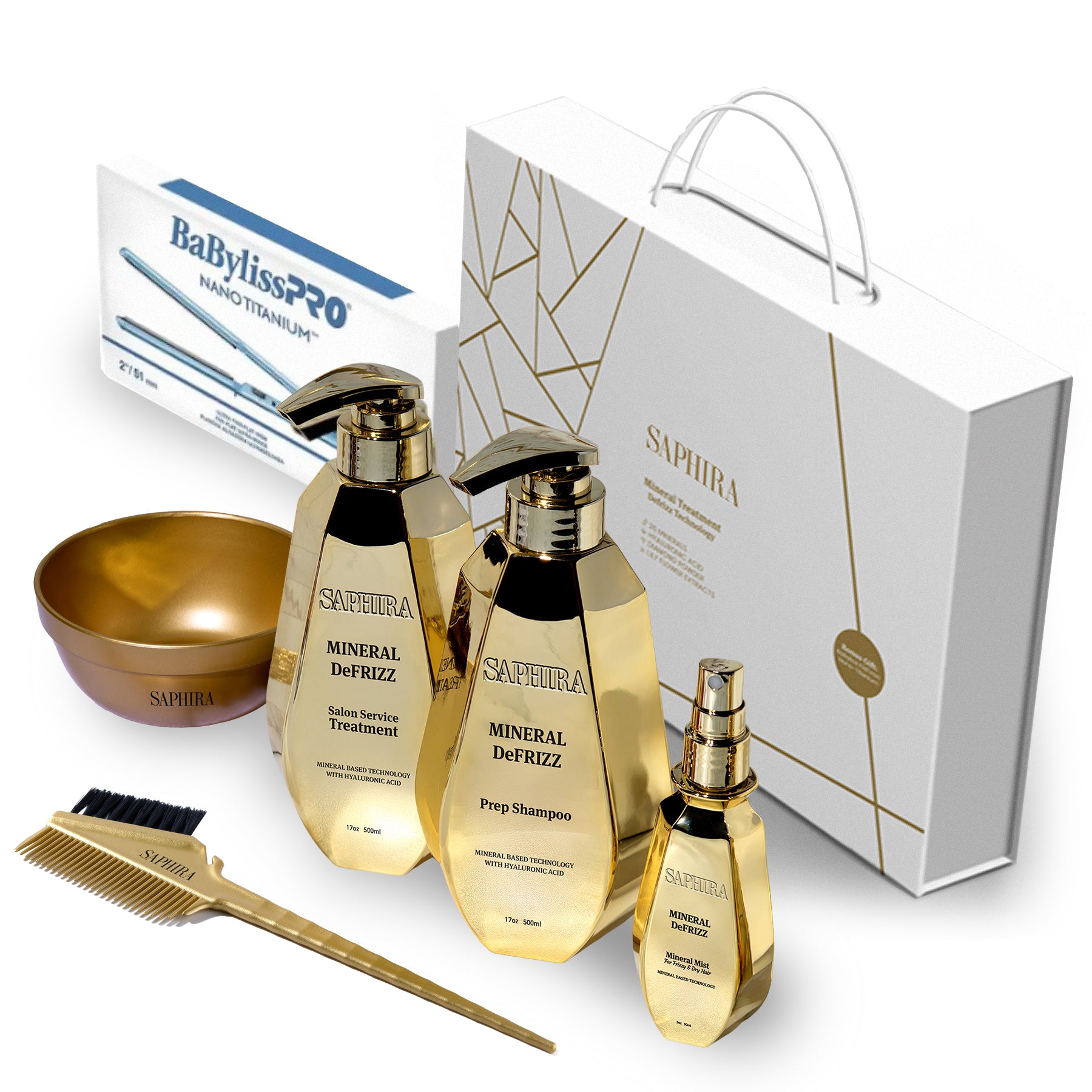 Deffriz mineral treatment kit box – Saphira Pro