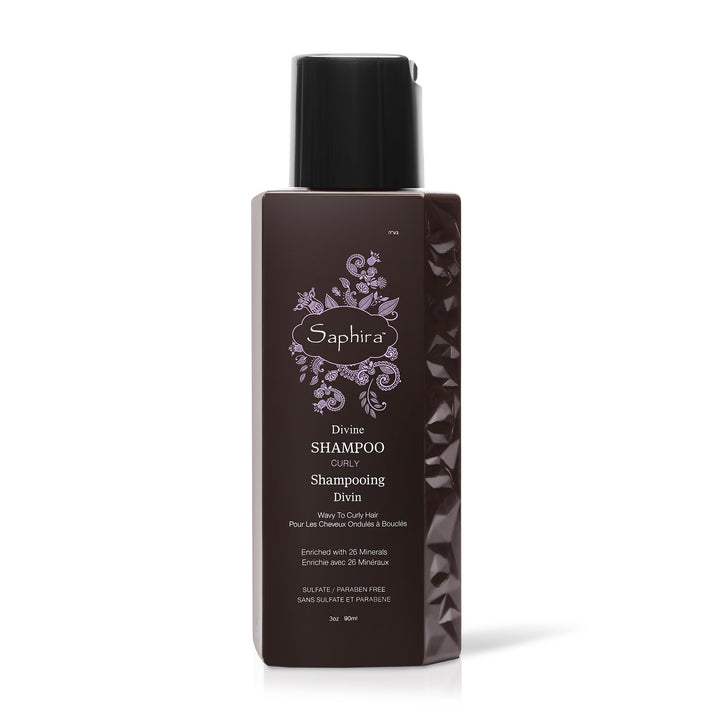 Divine Shampoo for Curly to Wavy Hair, 3 oz