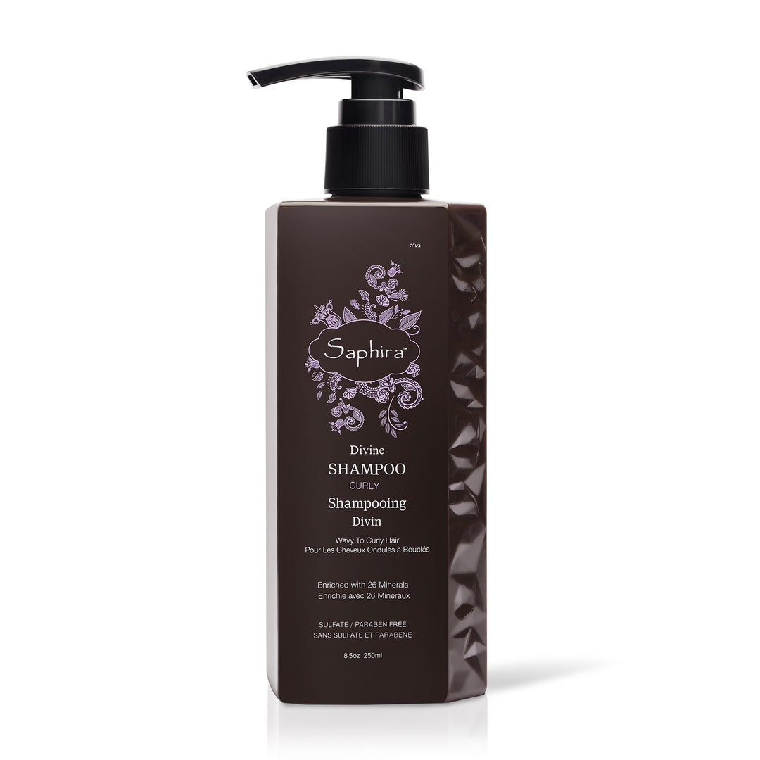 Divine Shampoo for Curly to Wavy Hair, 8.5 oz