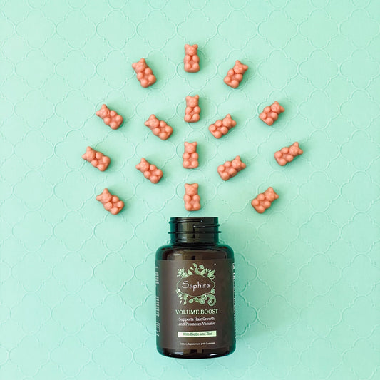 Saphira Volume Boost Gummies with Biotin and  Zinc